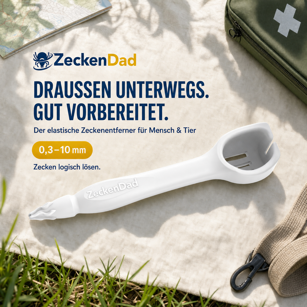 ZeckenDad - Zeckenentferner für alle Zecken