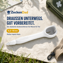 ZeckenDad - Zeckenentferner für alle Zecken