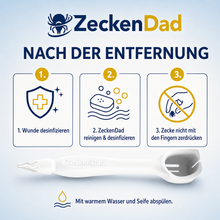 ZeckenDad - Zeckenentferner für alle Zecken